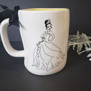NEW Rae Dunn Disney Collectible The Princess & the Frog Tiana Mug Stoneware Cup